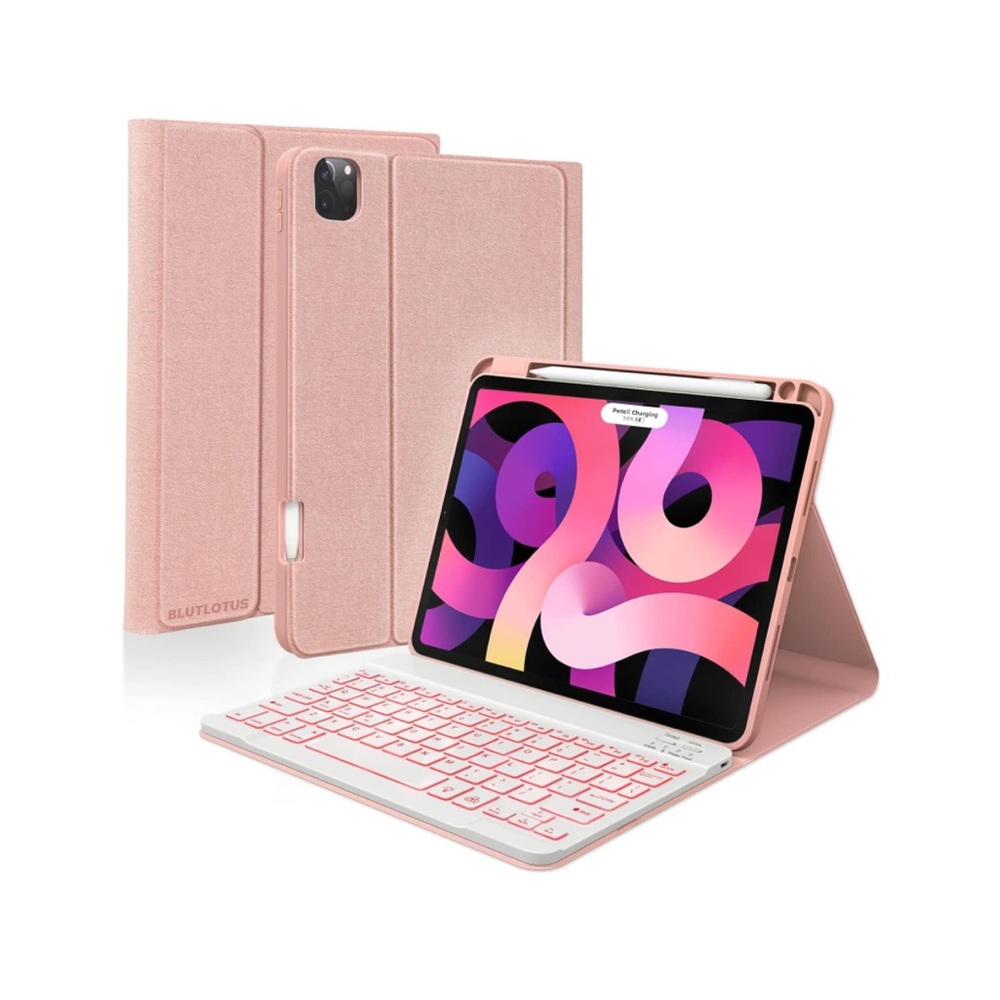 iPad Pro 11 | Wireless Bluetooth, Case in Rose Gold (Case ONLY)